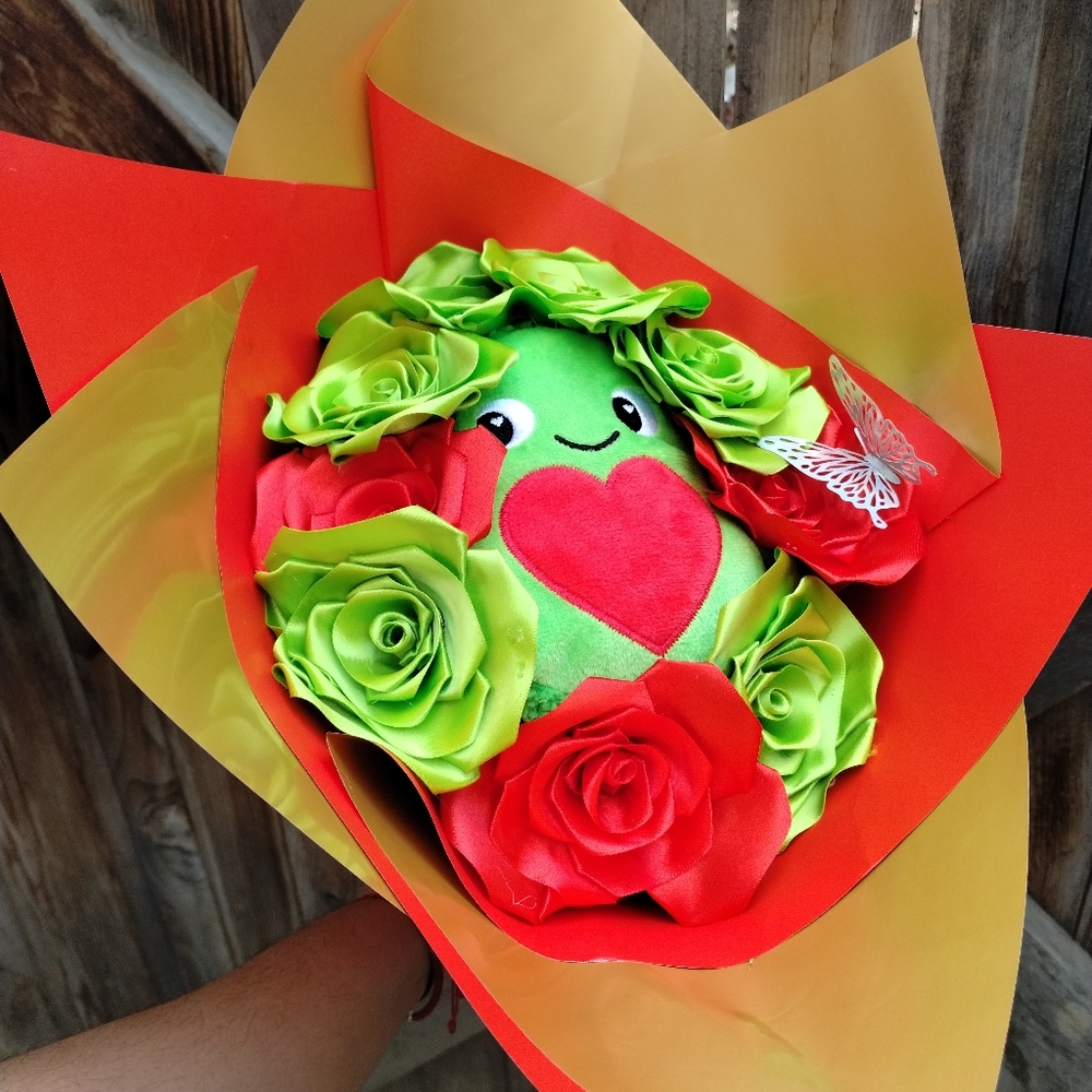 Avocado and flowers